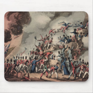 Stürmen von St. Sebastian, graviert von Thomas Mousepad