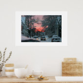 Sturmende Poster (Küche)