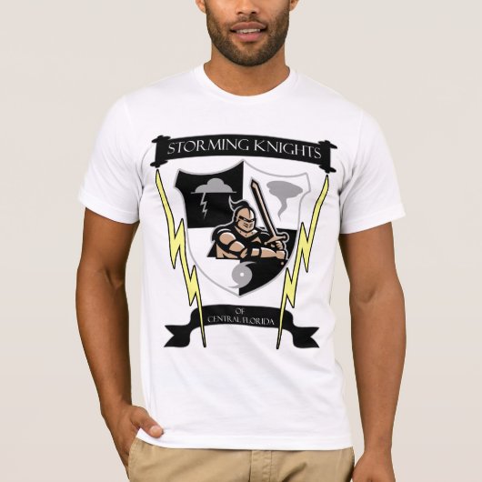 Stürmende Ritter von zentralem Florida T-Shirt (Vorderseite)