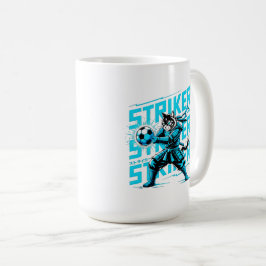 Stürmer Anime-Geschenk für Spieler und Trainer Kaffeetasse