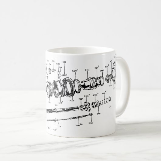 Sturmey-Bogenschütze Drei-Geschwindigkeit Tasse (VorderseiteRechts)