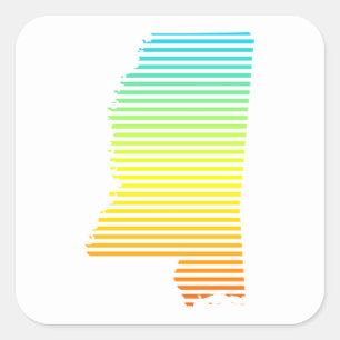 Sturmflug Quadratischer Aufkleber