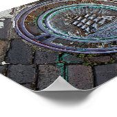 Sturmflut der Stadt Tampa Poster (Ecke)