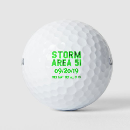 Sturmgebiet 51 golfball (Vorderseite)