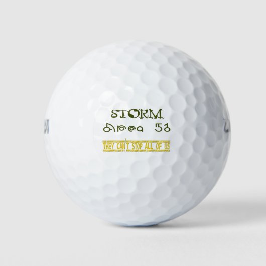 Sturmgebiet 51 golfball (Vorderseite)