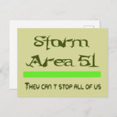 Sturmgebiet 51 postkarte (Vorne/Hinten)