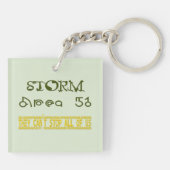 Sturmgebiet 51 schlüsselanhänger (Rückseite)