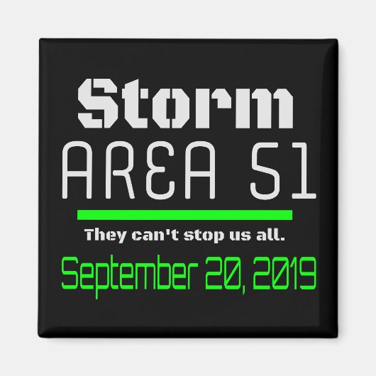 Sturmgebiet 51 September 2019 Magnet (Vorne)
