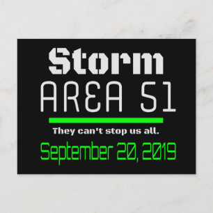 Sturmgebiet 51 September 2019 Postkarte