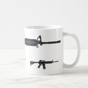 Sturmgewehr AR15 Kaffeetasse