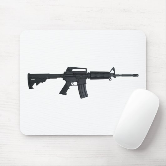 Sturmgewehr AR15 Mousepad (Mit Mouse)