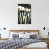 Sturmgewehre stehen bereit leinwanddruck (Insitu (Schlafzimmer))