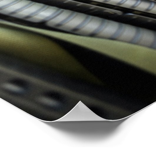 Sturmgewehre stehen bereit poster (Ecke)