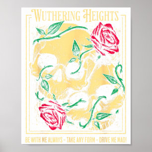 Sturmhöhe Gothic Buchliebhaber Klassiker Poster