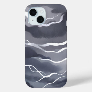 Stürmische Himmel   Dunkelgrauer Himmel Wasserfarb Case-Mate iPhone Hülle