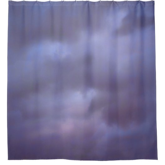 Stürmische Himmel Duschvorhang (Vorderseite)