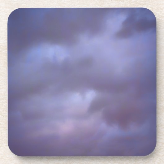 Stürmische Himmel Getränkeuntersetzer (Vorderseite)