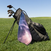 Stürmische Himmel Golfhandtuch (Gras)