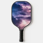 Stürmische Himmel Pickleball Schläger (Rückseite)
