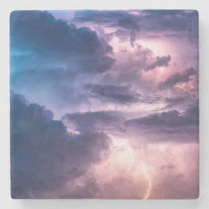 Stürmische Himmel Steinuntersetzer