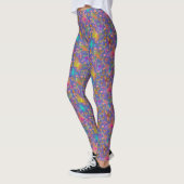 Stürmische Schmetterlinge im Sturmhimmel Leggings (Links)