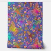 Stürmische Schmetterlinge im Sturmhimmel Tapete (Abrollen)