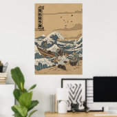 Stürmische See Poster (Heimbüro)