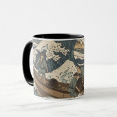 Stürmische See Tasse (Vorderseite Links)