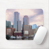 Stürmische Skyline Bostons Mousepad (Mit Mouse)