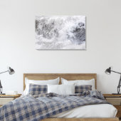 Stürmische Wellen brechen Leinwanddruck (Insitu (Schlafzimmer))