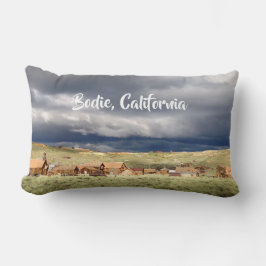 Stürmischer Bodie-Geisterstadt-Überblick Lendenkissen