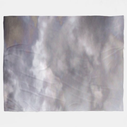 Stürmischer Himmel Fleecedecke (Vorderseite (Horizontal))