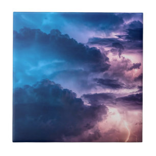 Stürmischer Himmel Fliese