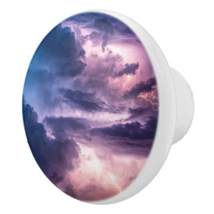 Stürmischer Himmel Keramikknauf