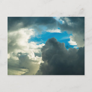 Stürmischer Himmel Postkarte