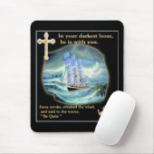 stürmischer Jesus Mousepad (Mit Mouse)