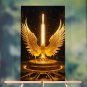 Stürmischer Kristalladler: Der Power des Transf Acrylschild (Neutral)