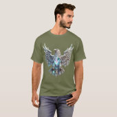 Stürmischer Kristalladler - Ein Symbol der Transfo T-Shirt (Vorne ganz)