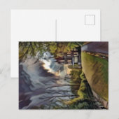Stürmischer Tag Postkarte (Vorne/Hinten)