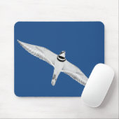 Stürmischer Tod auf blau Mousepad (Mit Mouse)