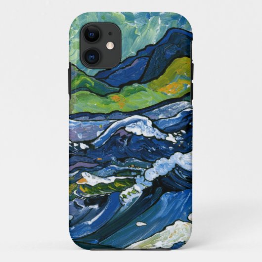 Stürmisches Meer Case-Mate iPhone Hülle (Rückseite)