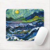 Stürmisches Meer Mousepad (Mit Mouse)