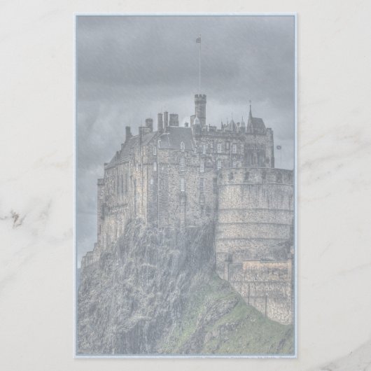 Stürmisches Schloss-Briefpapier Briefpapier (Vorderseite)