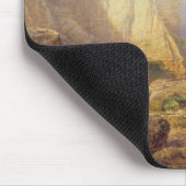 Stürmisches Wetter, klärenSeaton Klippen Mousepad (Ecke)