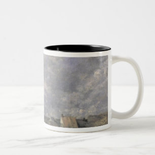 Stürmisches Wetter, Pasde Calais, c.1870 Zweifarbige Tasse