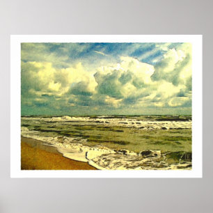 Stürmisches Wetter - Plakat