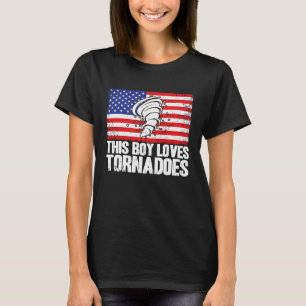 Sturmjäger Hurrikan Meteorologie Dieser Junge Lieb T-Shirt