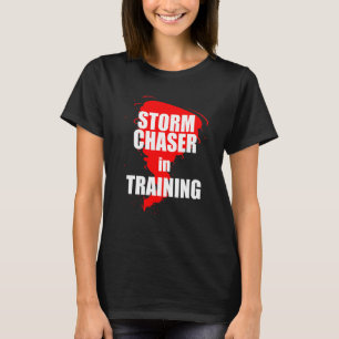 Sturmjäger trainieren Stormchaser Torna jagen T-Shirt
