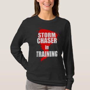 Sturmjäger trainieren Stormchaser Torna jagen T-Shirt
