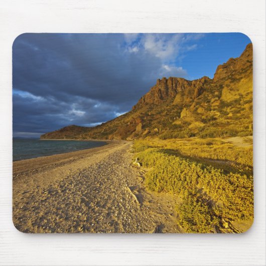 Sturmlicht auf Isla Carmen im Golf Mousepad (Vorne)